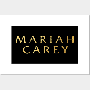 Mariah  Carey logo Posters and Art